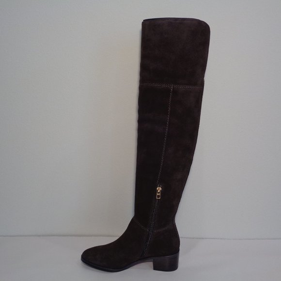 Coach LUCIA SPLIT SUEDE New Over the Knee Boots - Picture 4 of 8